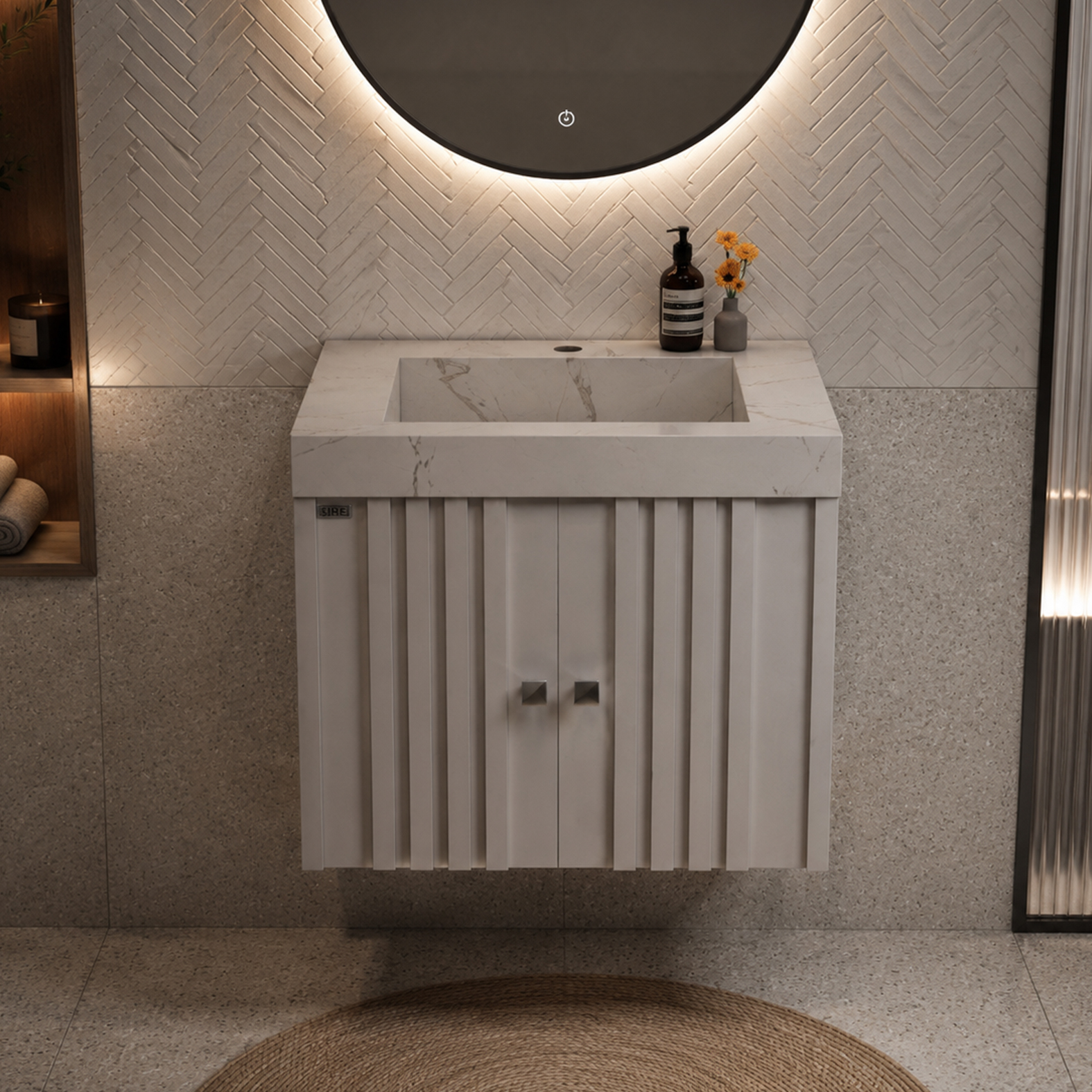 ▪️ روشویی کابینتی فول‌ست سی‌بل (کد ۲۴۰۱)
